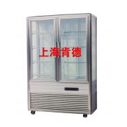 四角形（旋轉）全玻璃冷藏展示柜