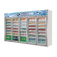 超市飲料柜 超市展示柜 便利店風幕柜 便利店島柜