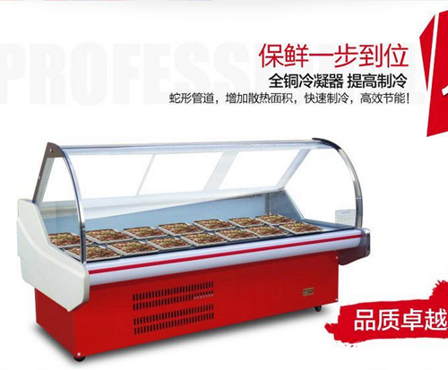 肯德鴨脖子熟食柜優勢